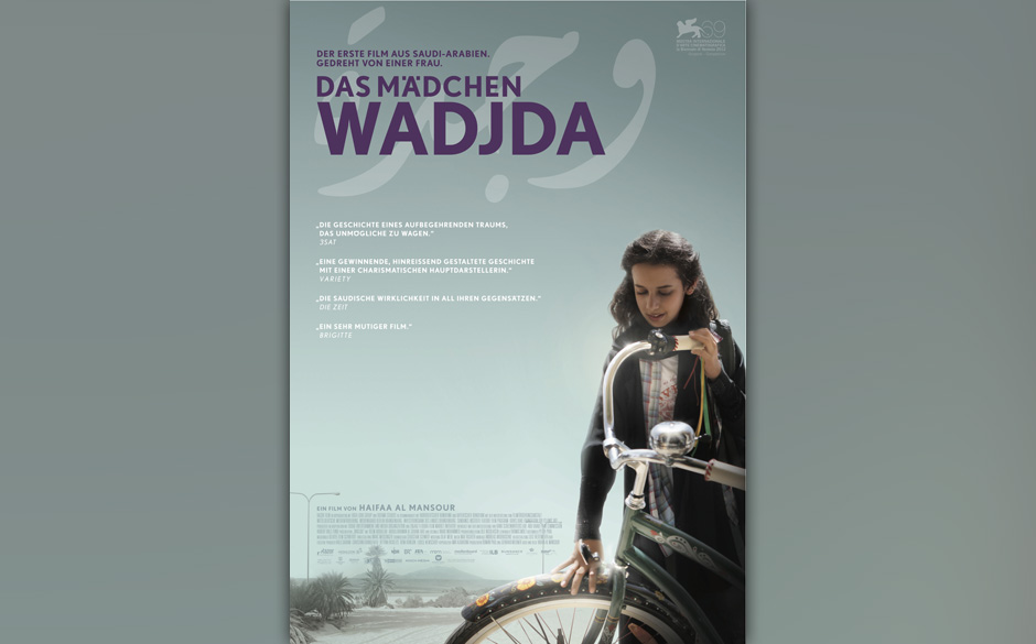 Ab dem 5.9. im Kino: Das Mädchen Wadjda.