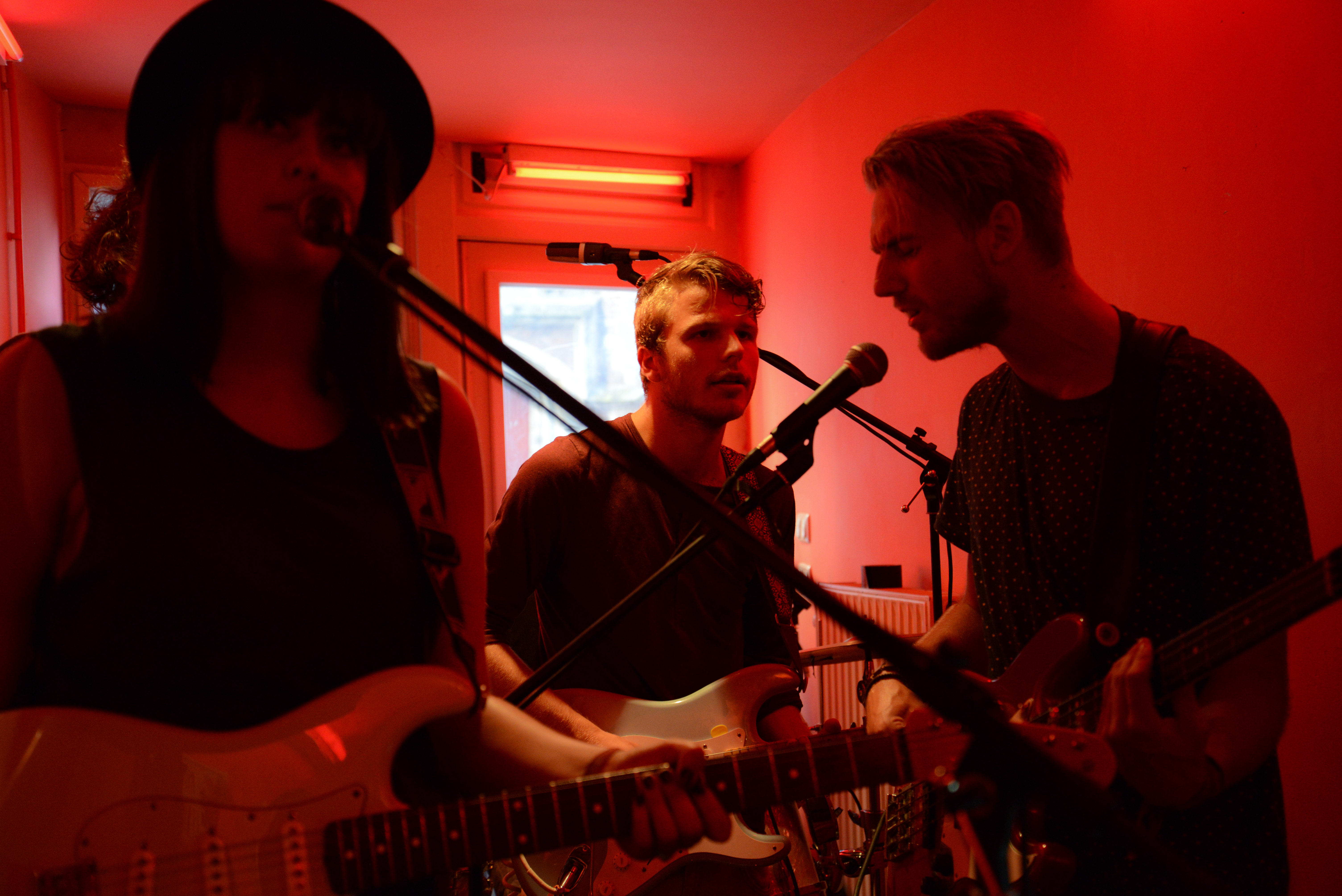 Impressionen aus dem Pop Up Studio in Amsterdam.