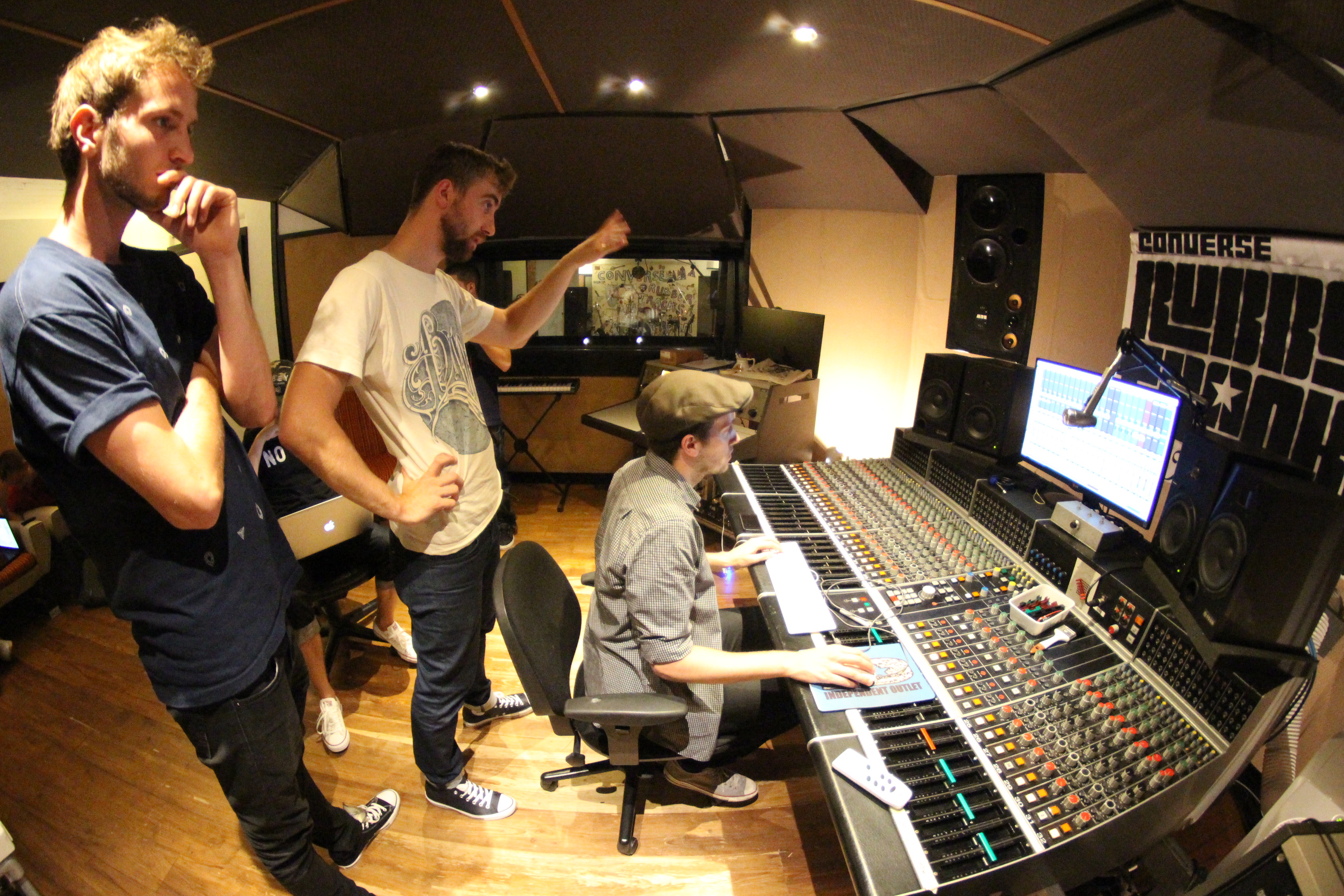 Impressionen aus dem Pop Up Studio in Amsterdam.