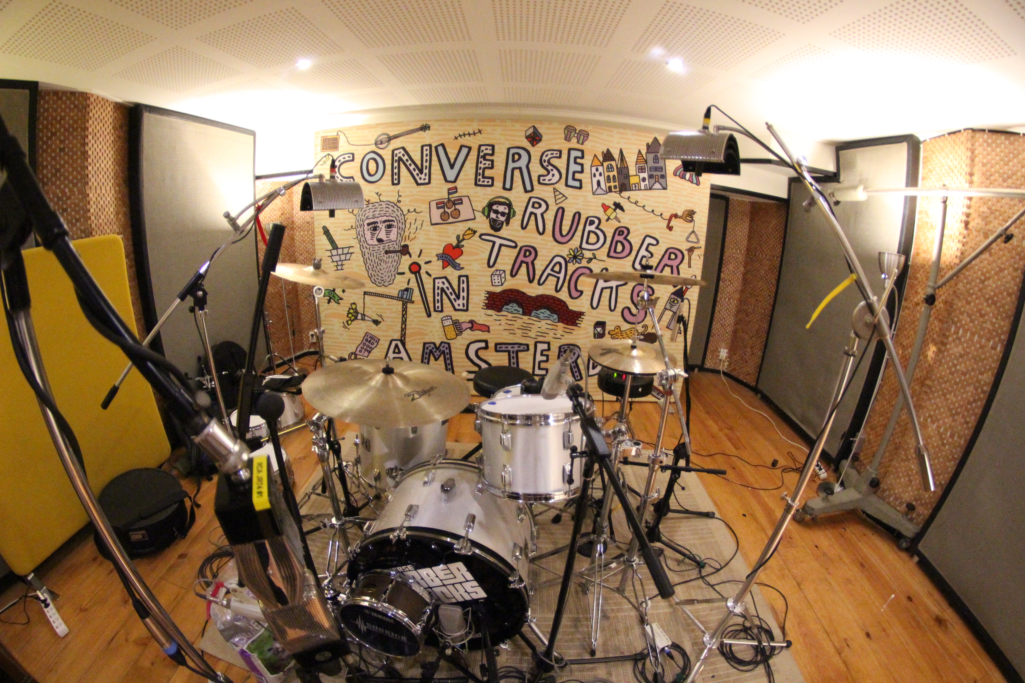 Impressionen aus dem Pop Up Studio in Amsterdam.