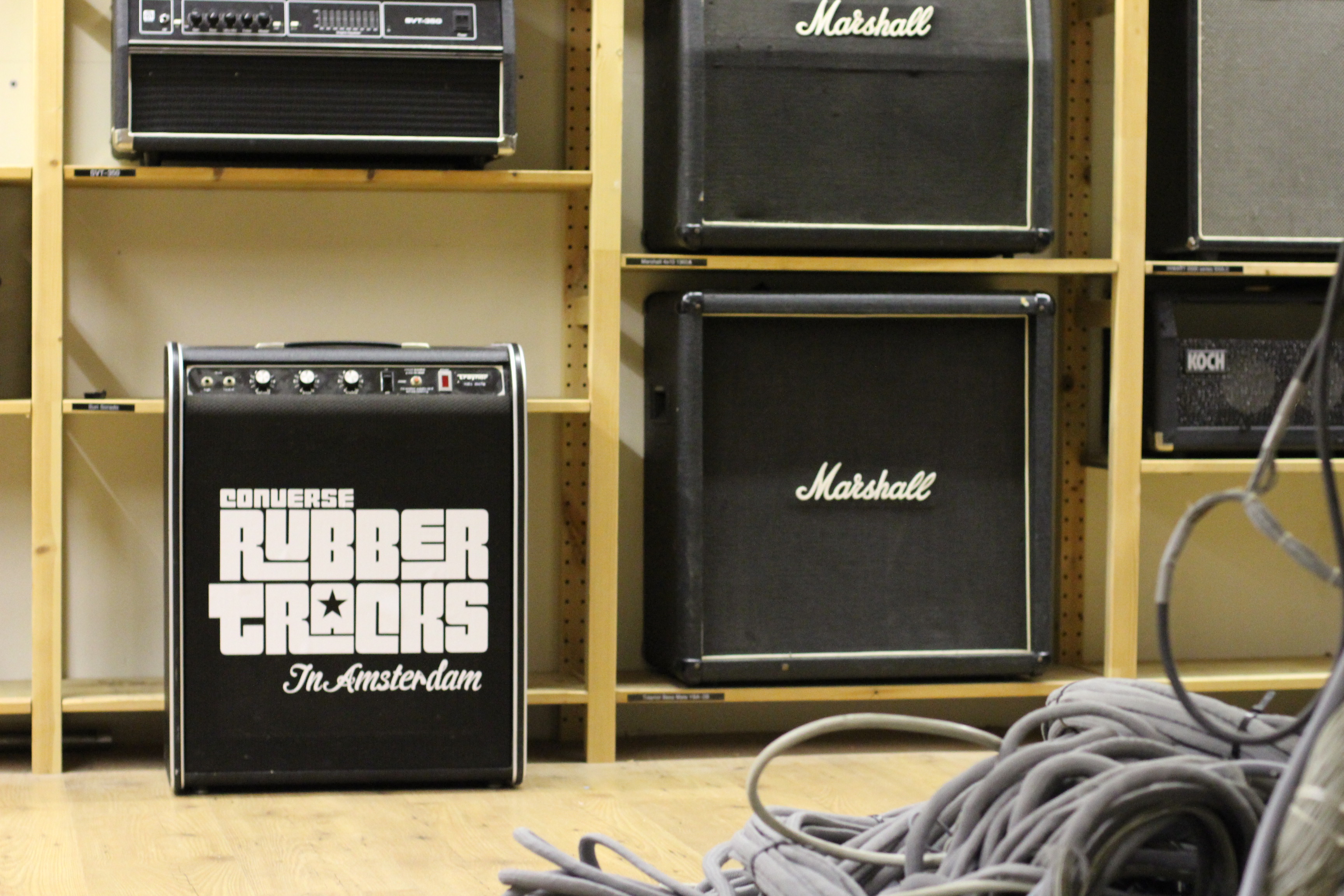 Impressionen aus dem Pop Up Studio in Amsterdam.