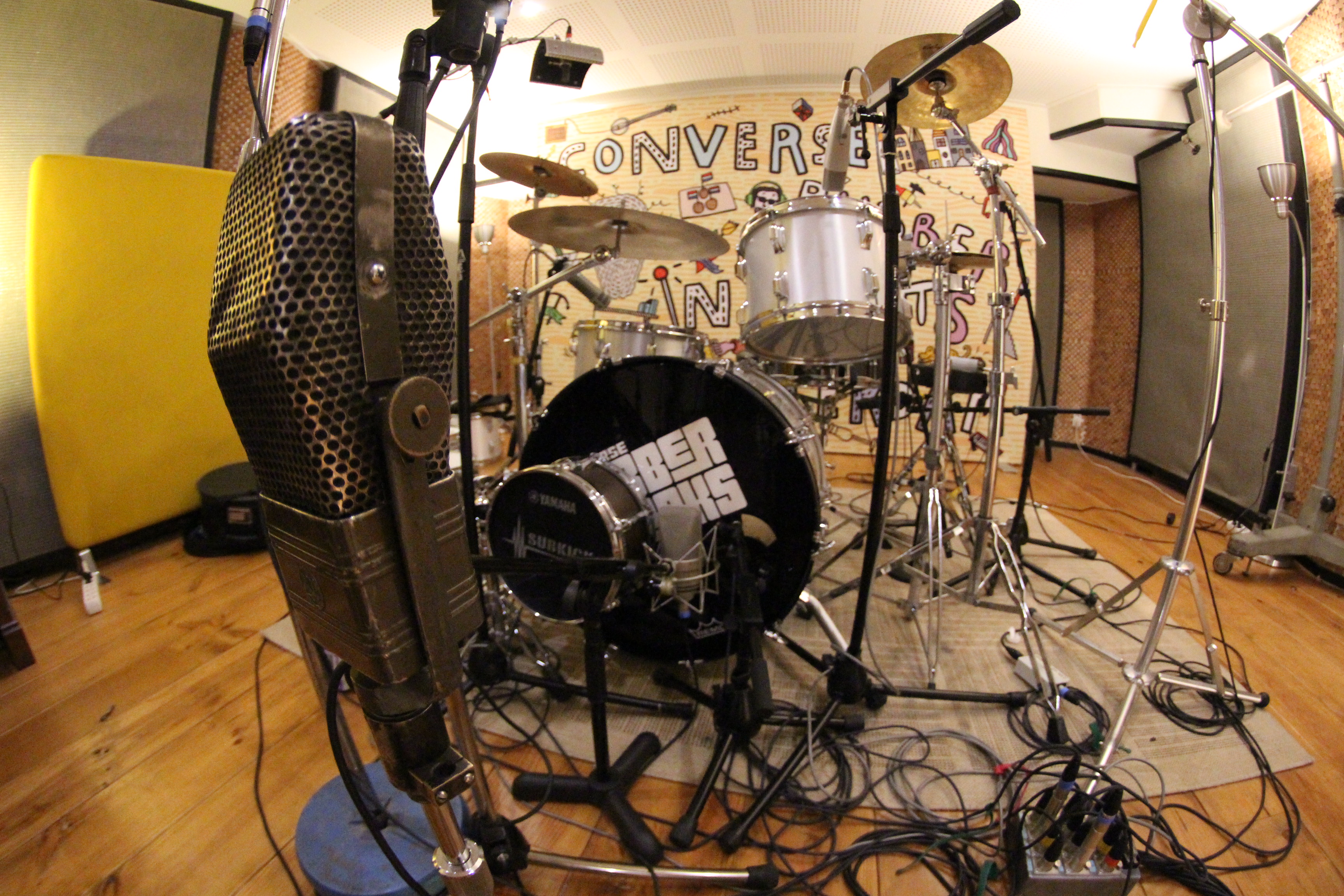 Impressionen aus dem Pop Up Studio in Amsterdam.