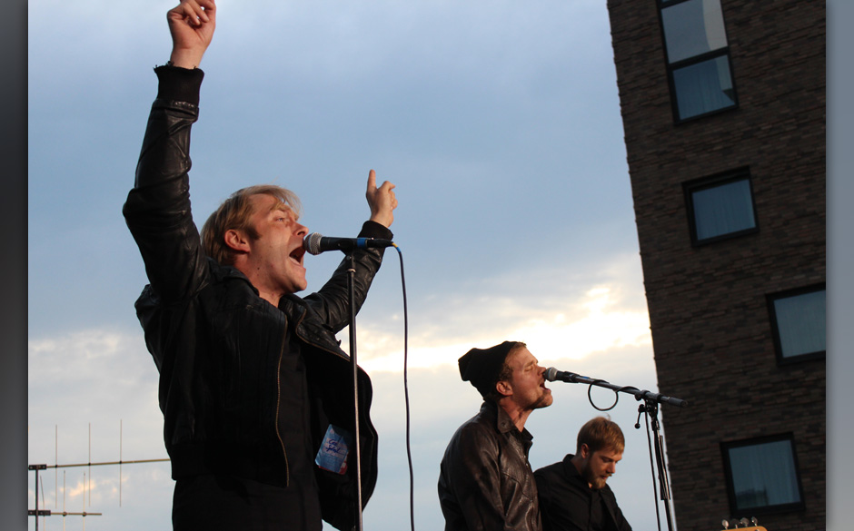 Thees Uhlmann & Band beim Auf den Dächern Festival 2013