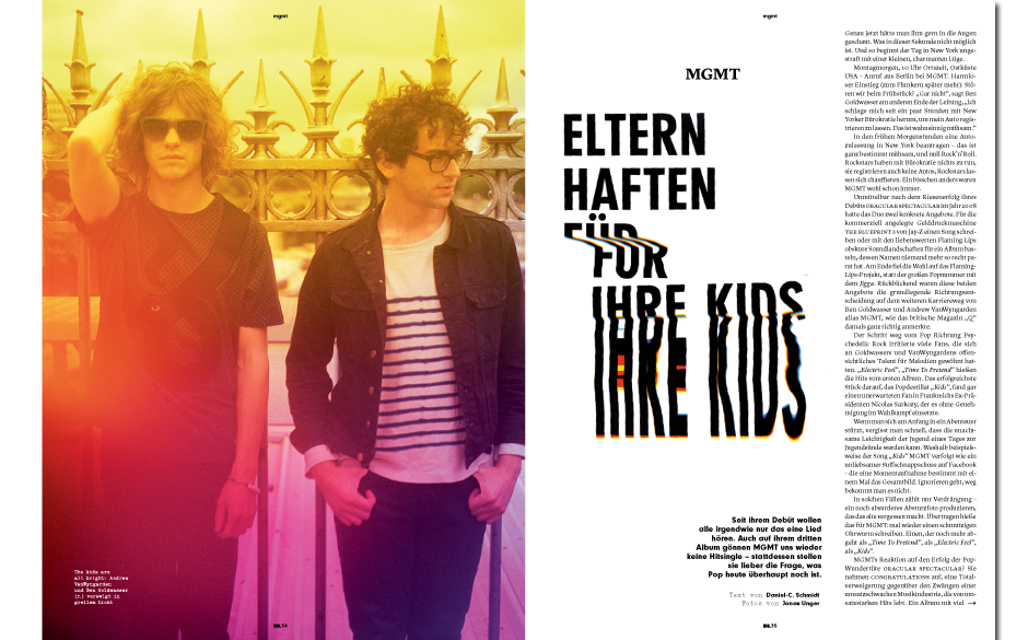 Unsere Titelhelden: MGMT