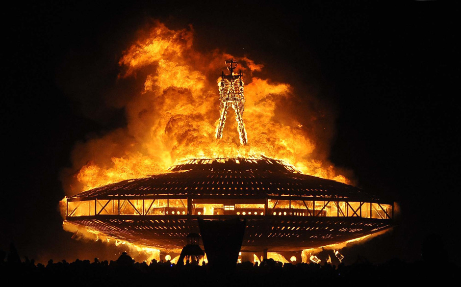In der Wüste Nevadas: Burning Man Festival