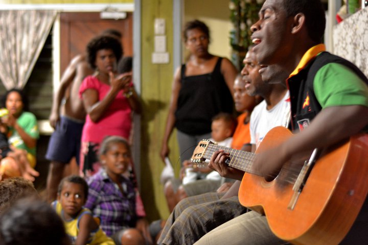 In Honiara auf den Salomonen.