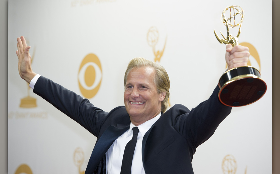 Jeff Daniels wurde mit seiner Rolle des Will McAvoy in 'The Newsroom' zum besten Hauptdarsteller einer Drama-Serie gewählt.