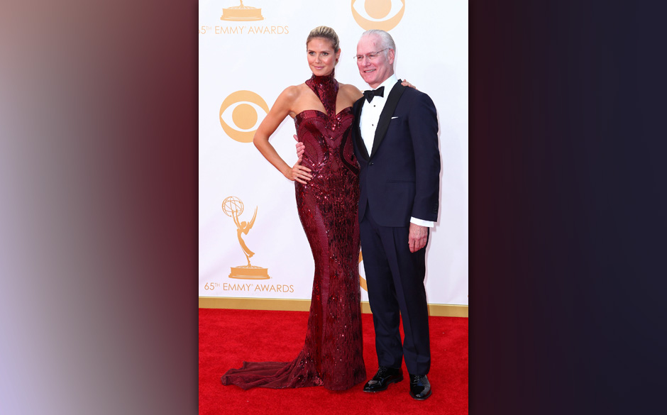 Heidi Klum und Tim Gunn bekamen für 'Project Runway' die Awards für die besten Moderatoren einer Reality-Serie.