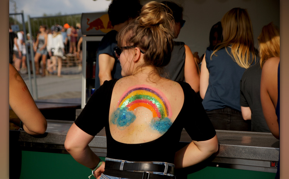 ... freie Fläche genutzt.