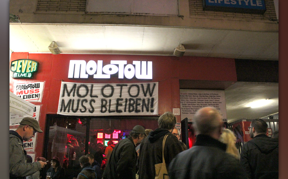 Von der Schließung bedroht: Der Molotow-Club