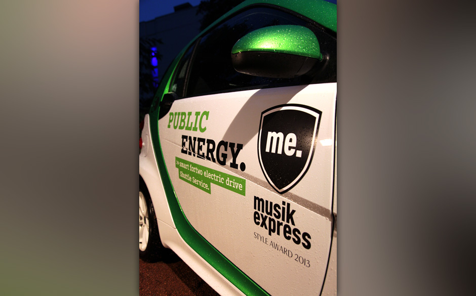 Smart beim MUSIKEXPRESS STYLE AWARD 2013