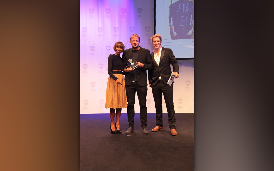 Hendrik Schimmel (Freeman T. Porter) mit Hadnet Tesfai und Simon Gosejohann