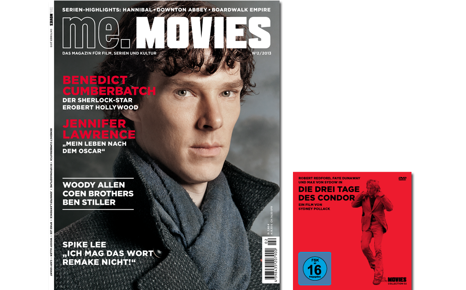 Die zweite Ausgabe ME.MOVIES - jetzt am Kiosk, im App Store und als Abo erhältlich!