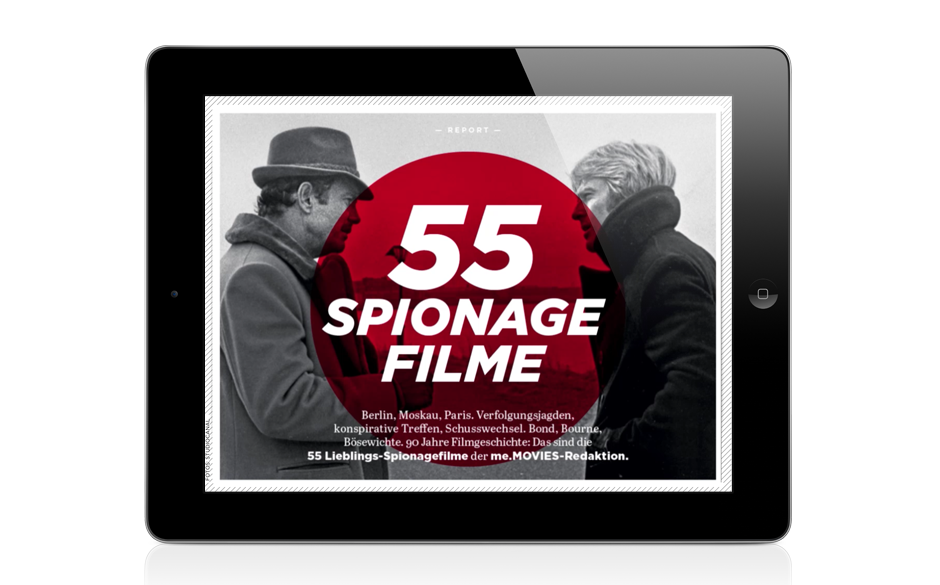 Die zweite Ausgabe ME.MOVIES - jetzt auch exklusiv für iPad im App Store erhältlich!