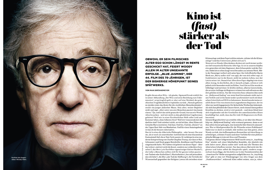 Die zweite Ausgabe ME.MOVIES - jetzt am Kiosk, im App Store und als Abo erhältlich!