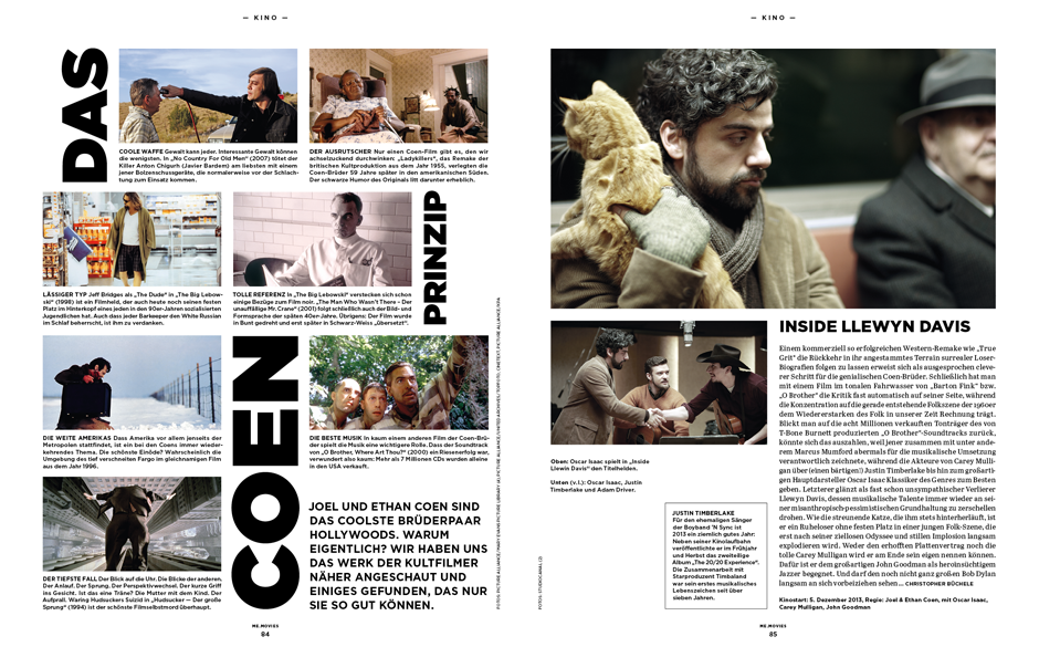 Die zweite Ausgabe ME.MOVIES - jetzt am Kiosk, im App Store und als Abo erhältlich!