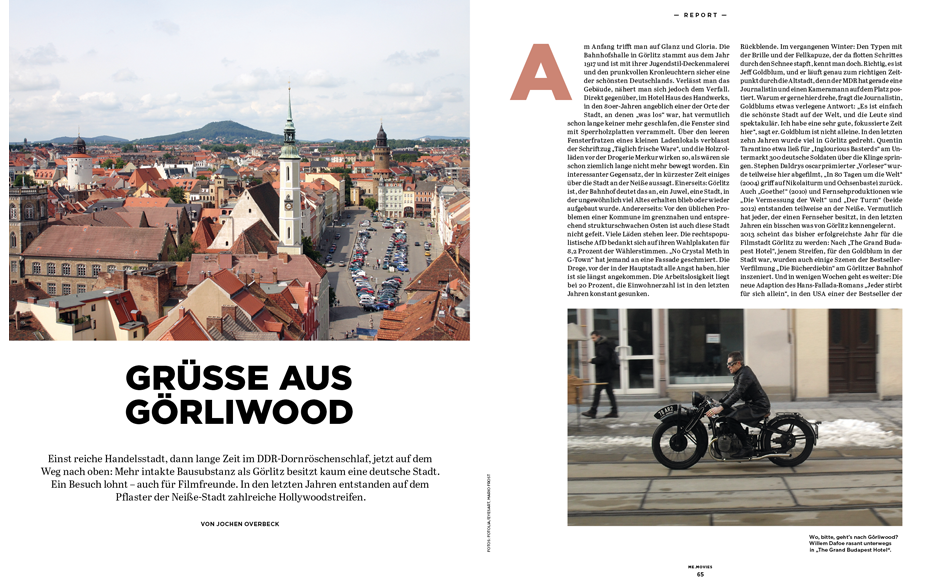 Die zweite Ausgabe ME.MOVIES - jetzt am Kiosk, im App Store und als Abo erhältlich!