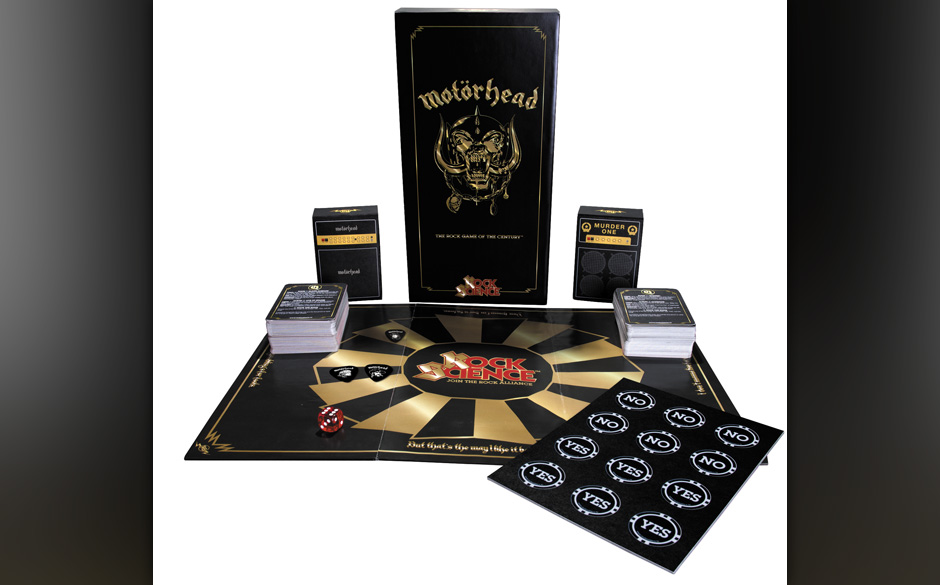 Ganz neu und wider Erwarten kein Trinkspiel: Das Rock Science Motörhead Game.