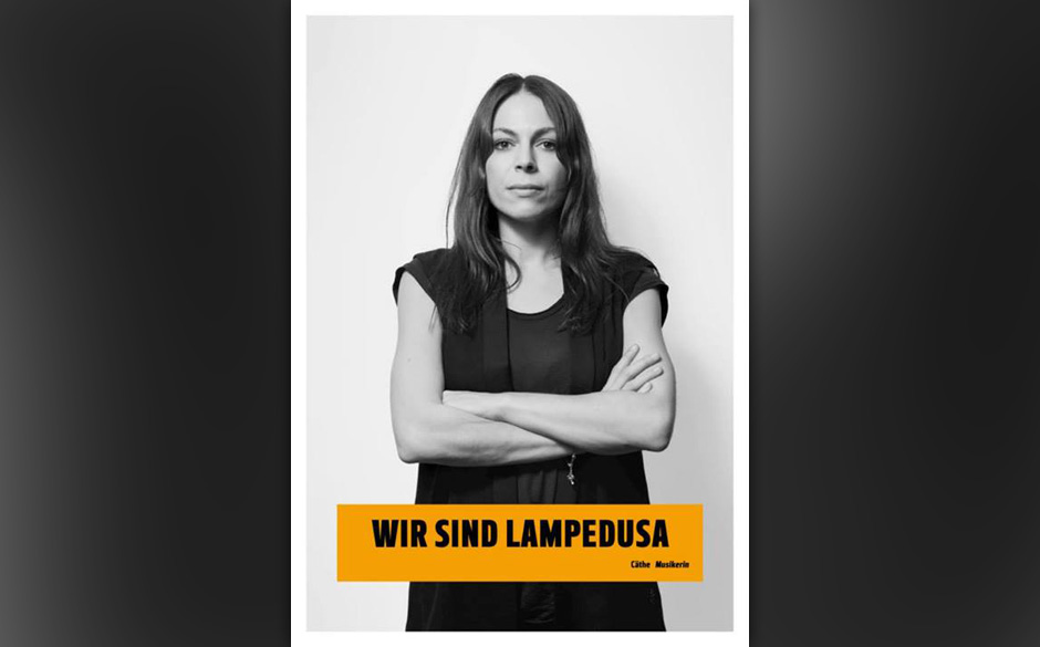 Sängerin Cäthe fordert Veränderungen in der Flüchtlingspolitik.