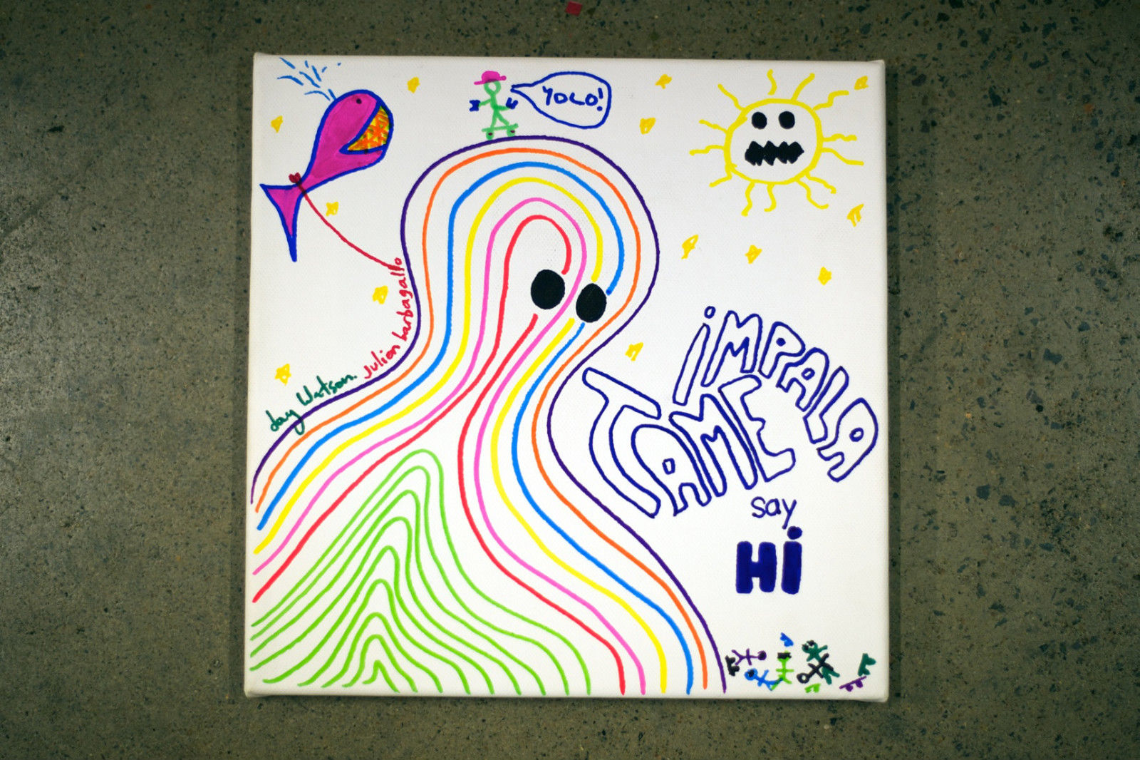 Tame Impala grüßen ihre Fans mit einem herzlichen "Yolo".