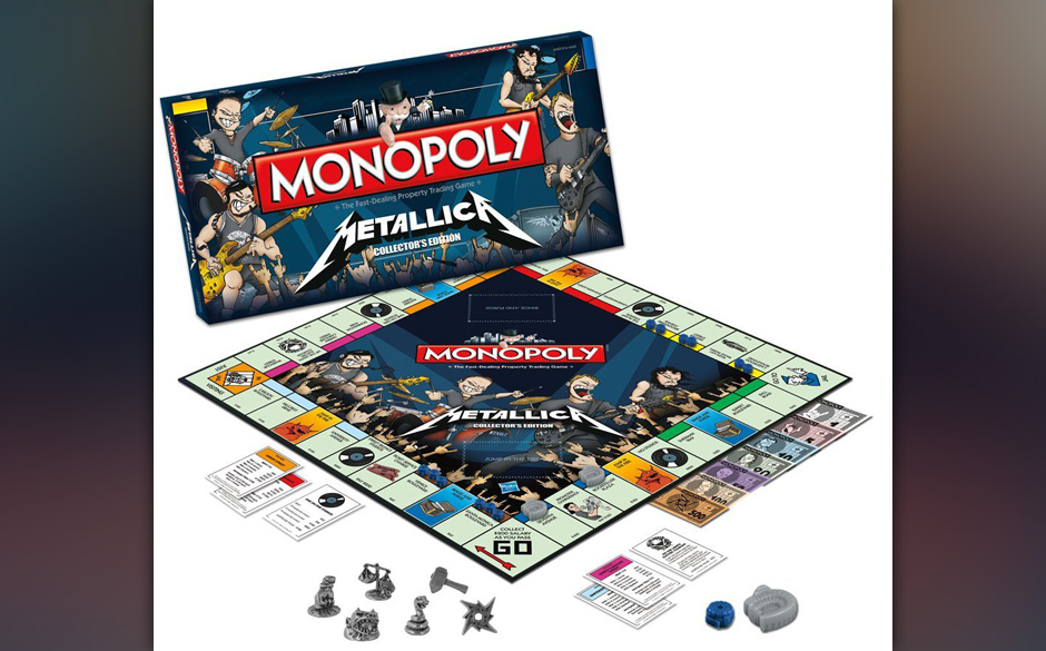 Spiele am Weihnachtsabend sind oft ein unumgängliches Übel. Mit der Metallica-Edition von Monopoly könnte es allerdings...