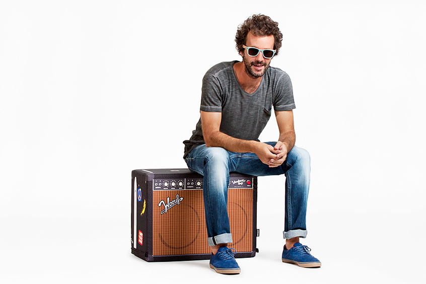 Woouf produziert innovative Sitzsäcke für Musiker, die auch zu Hause auf Proberaum-Flair stehen.