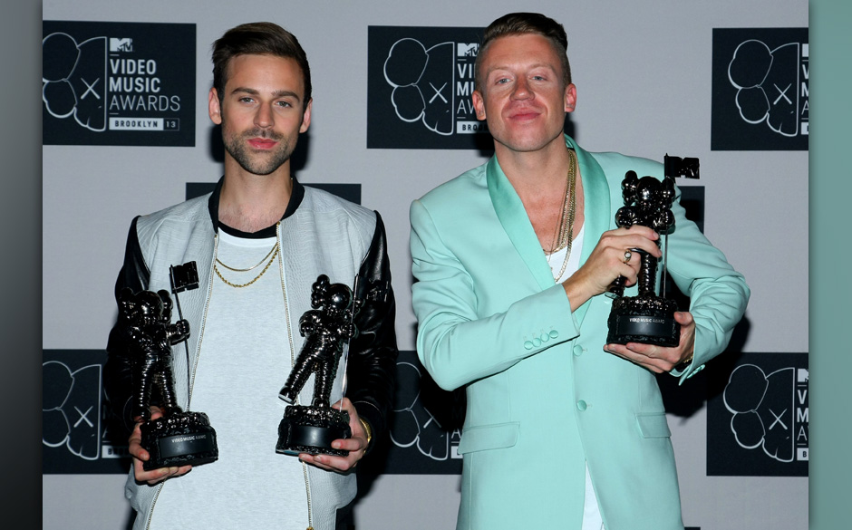 Ryan Lewis & Macklemore: Best Rap Performance, Best Rap Song, Album Of The Year, Song Of The Year, Best New Artist, Best M...