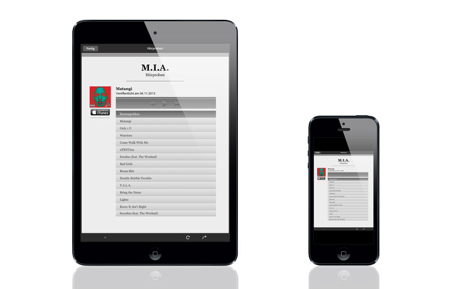 So sieht er aus, der neue Musikexpress als App für iPad und iPhone