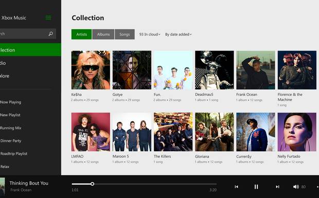 Dafür konnte Microsoft an anderer Stelle punkten. Mit „Xbox Music“ stelle das Unternehmen einen eigenen Streaming-Die...