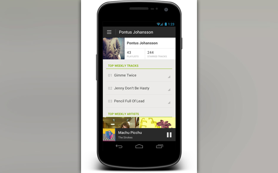 2. Spotify: Die App gibt es schon seit einiger Zeit. Nun allerdings hat sich Spotify erbarmt und erlaubt auch mobil das St...