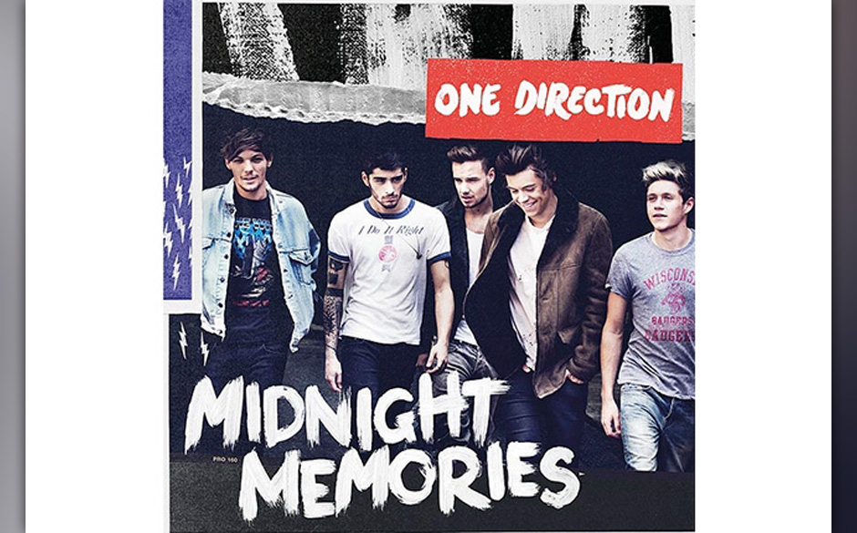 7. Kein Album verkaufte sich 2013 in seiner ersten Marktwoche im UK öfter als One Directions Drittwerk MIDNIGHT MEMORIES:...