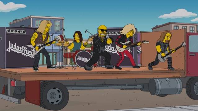 Judas Priest bei den Simpsons