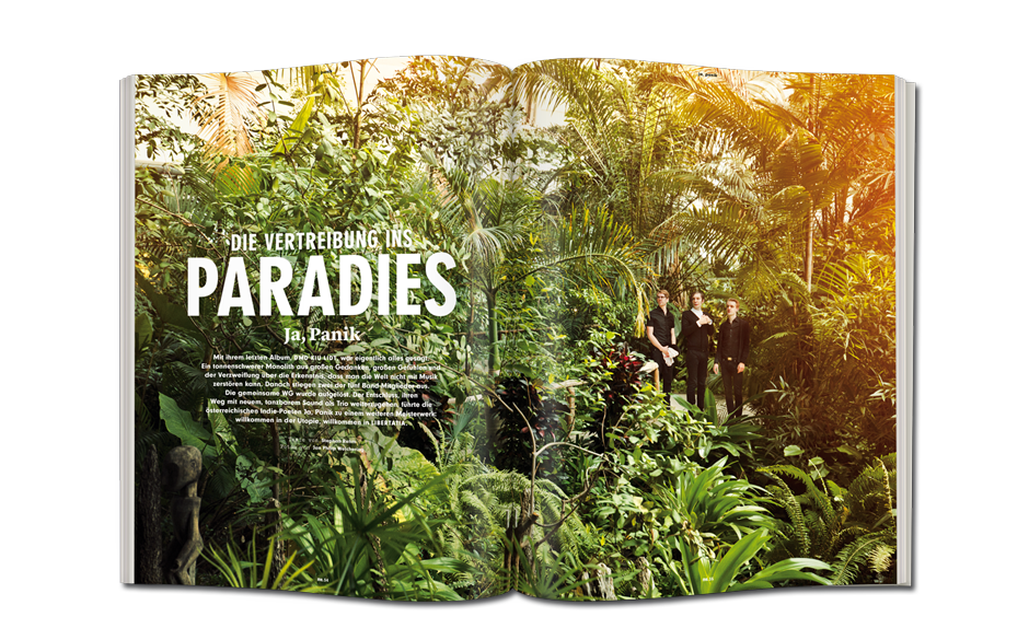 So sieht der Musikexpress 2/2014 aus - mit Ja, Panik