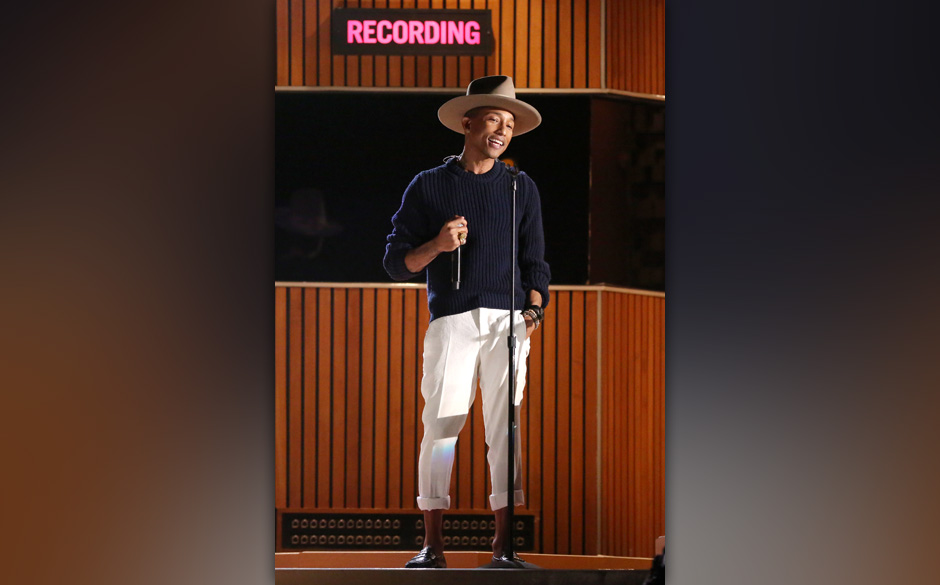 Pharrell Williams ist der "Producer Of The Year.