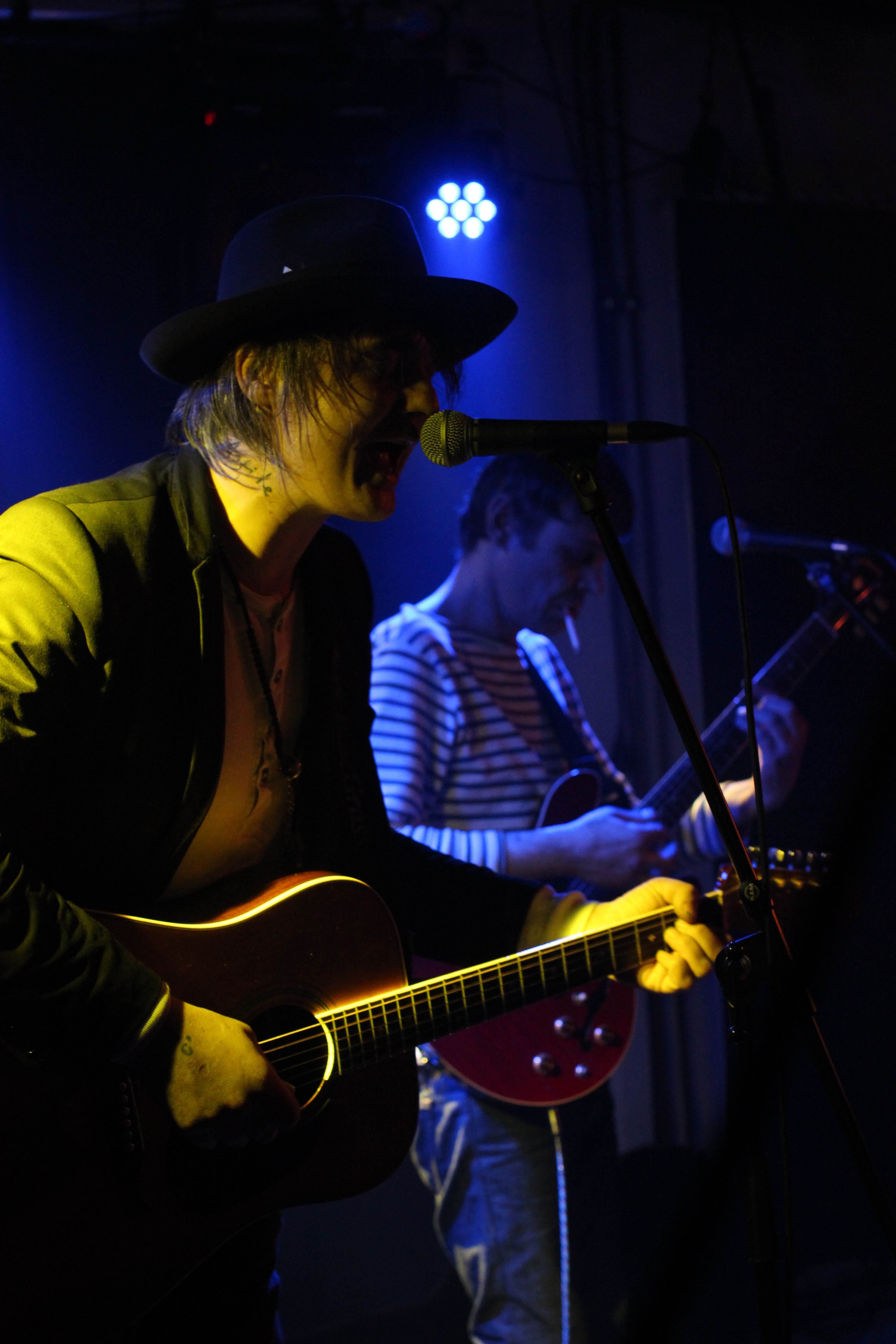 Pete Doherty live im Berliner Fluxbau am 7. Februar 2014