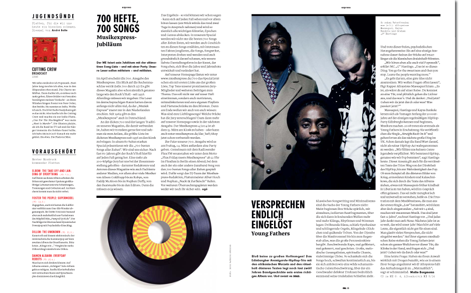 So sieht er aus, der neue Musikexpress