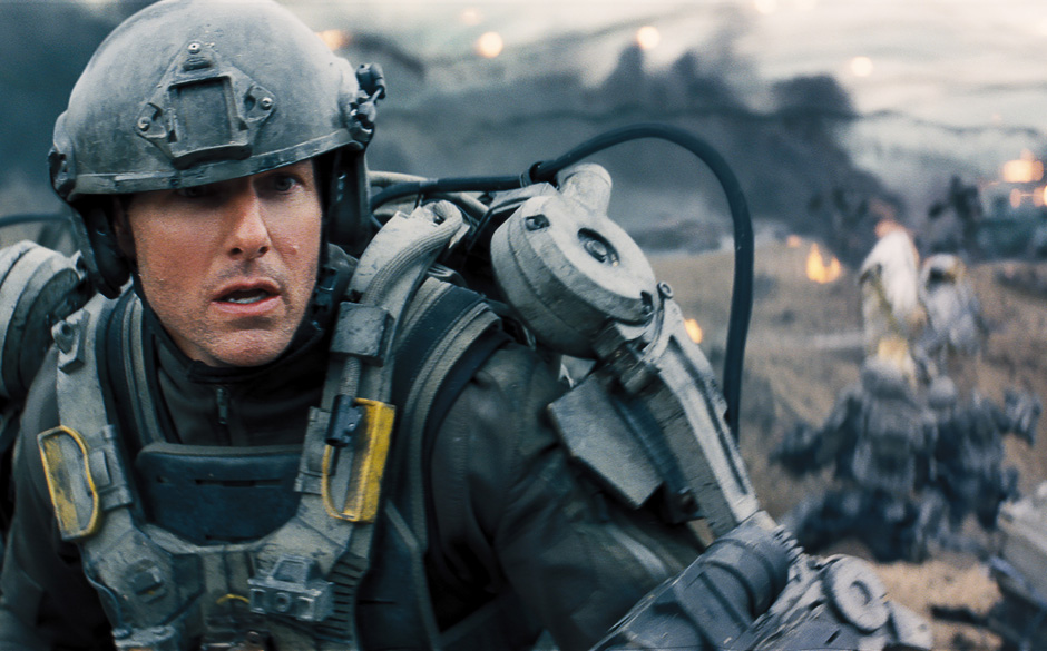 Zwar ohne Bill Murray, aber vielleicht ja dennoch gut: Soldat Tom Cruise kämpft sich im Science Fiction-Film „Edge Of T...