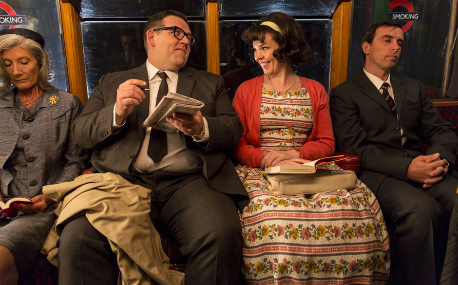 Strickwesten statt Swingin' Sixties: Nick Frost ist der melancholische Verlierertyp „Mr. Sloane“, der Ende der Sechzig...