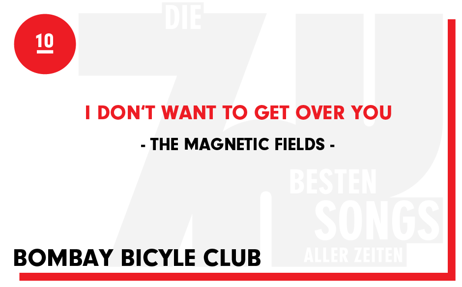 10. The Magnetic Fields - "I don't Want To Get Over You"