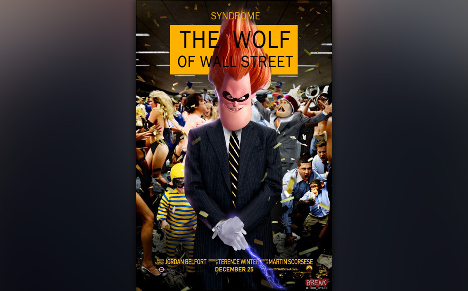 Superschurke Syndrome treibt statt in "The Incredibles" nun anstelle von Jordan Belfort (Leonardo DiCaprio) in "The Wolf o...