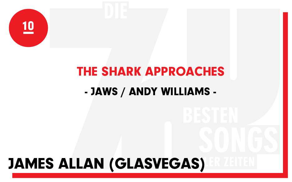 10. Jaws / Andy Williams - "The Shark Approaches"