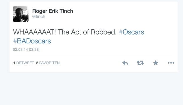 Überraschung? Oder doch nur das typische Wohlfühl-Syndrom der Oscar-Dokumentationen?