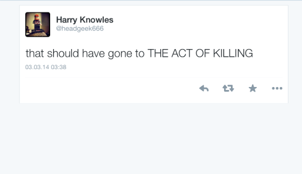 Da greift selbst Ain't-It-Cool-Oberhoncho und Obergeek Hary Knowles zum Handy.