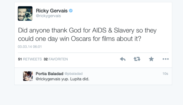 Hätte Ricky Gervais nach seinem (Pseudo)-Golden Globe-Skandal den Oscars gut getan? Zumindest über Twitter konnte er sic...