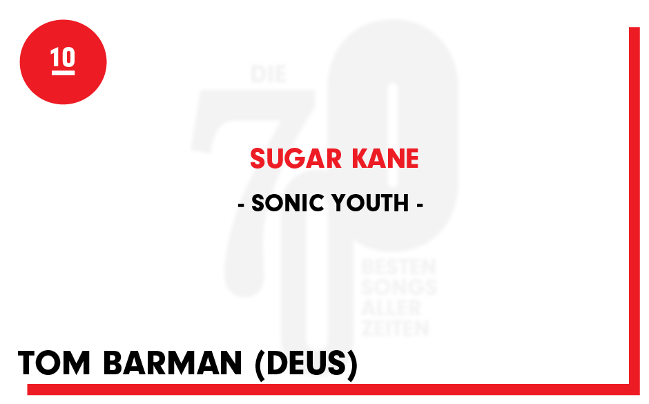 10. Sonic Youth - "Sugar Kane"