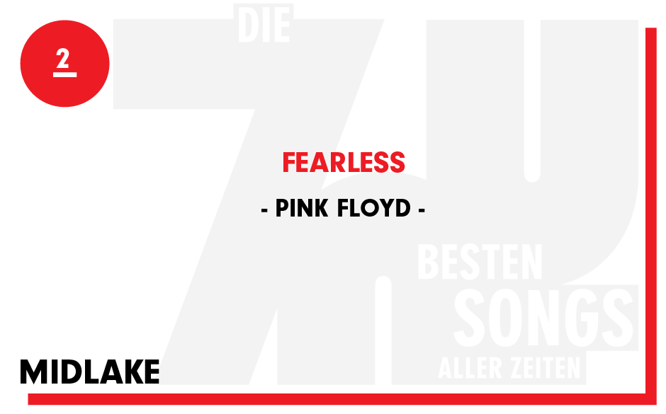 2. Pink Floyd - "Fearless"