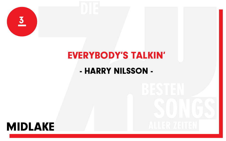 3. Harry Nilsson - "Everybody's Talkin'"
