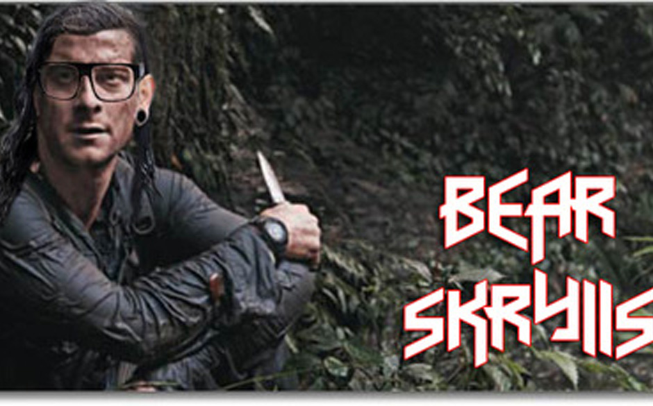 Die Frisur macht sich auch in der Wildnis gut: Bear Grylls