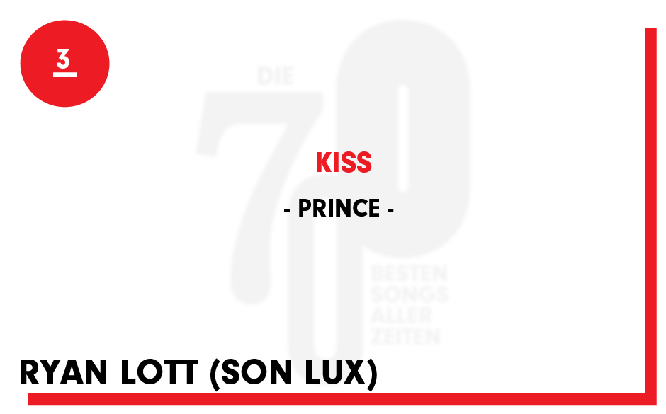3. Prince - "Kiss"