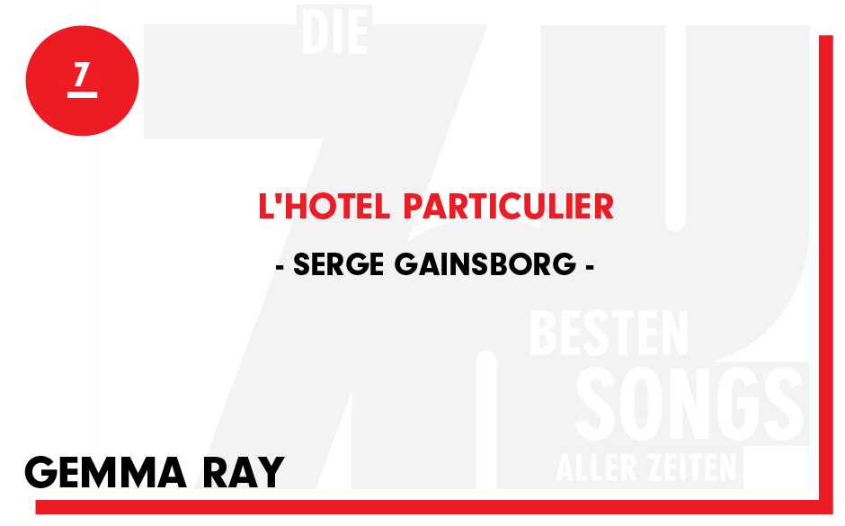 7. Serge Gainsborg - "L'hotel Particulier"